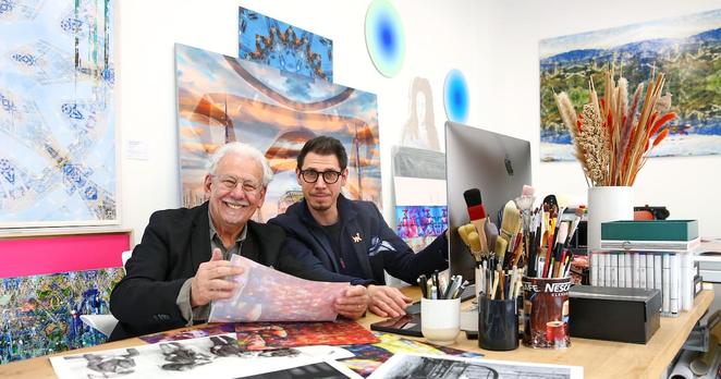 Größtes Fotomosaik der Welt: Die Scorpions werden auf 1000 Konzertfotos zum Mega-Kunstwerk - Größtes Fotomosaik der Welt: Die Scorpions werden auf 1000 Konzertfotos zum Mega-Kunstwerk